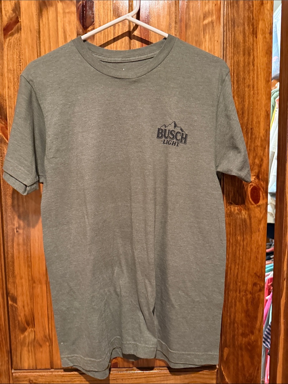 Men's Short Sleeve T-Shirt in Olive Green